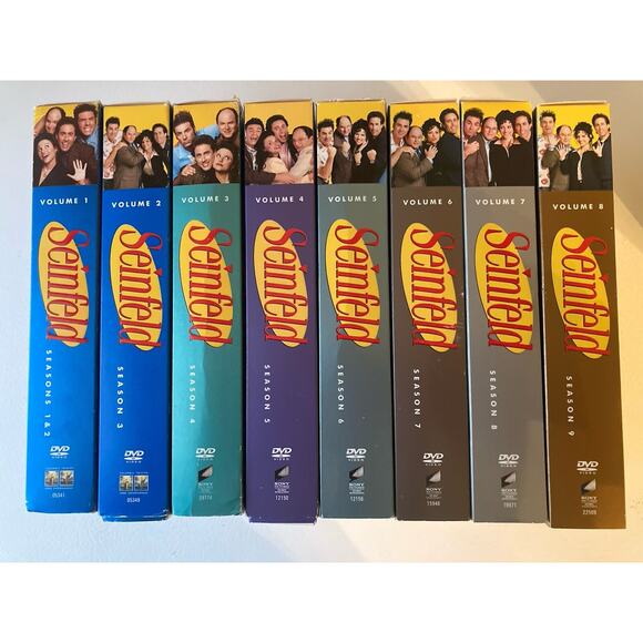 Seinfeld DVDs Seasons 1-9 (Complete Series) Plus The Book Seinfeld Off And More - Picture 1 of 4